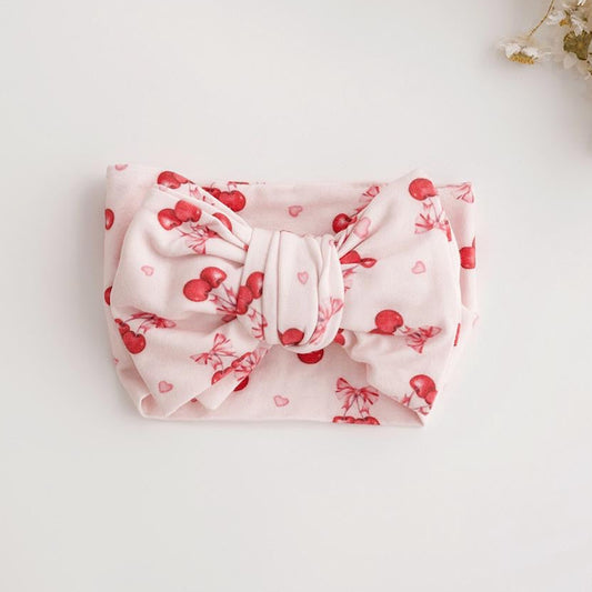 OVERSIZED TOPNOT I CHERRY BOWS