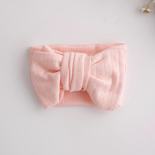 OVERSIZED TOPNOT I PINK MARSHMALLOW