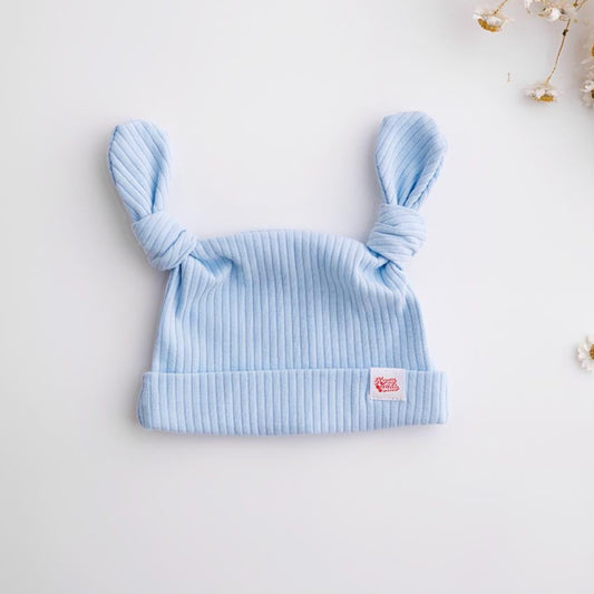 DOUBLE KNOT BEANIE I BLUE DREAM