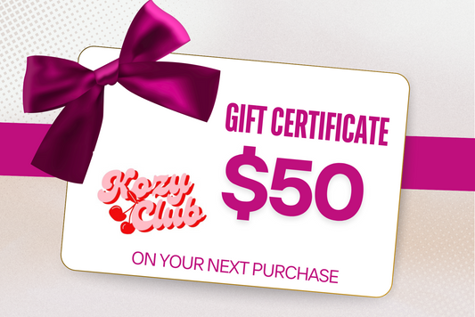 KOZY CLUB - $50 GIFT CARD