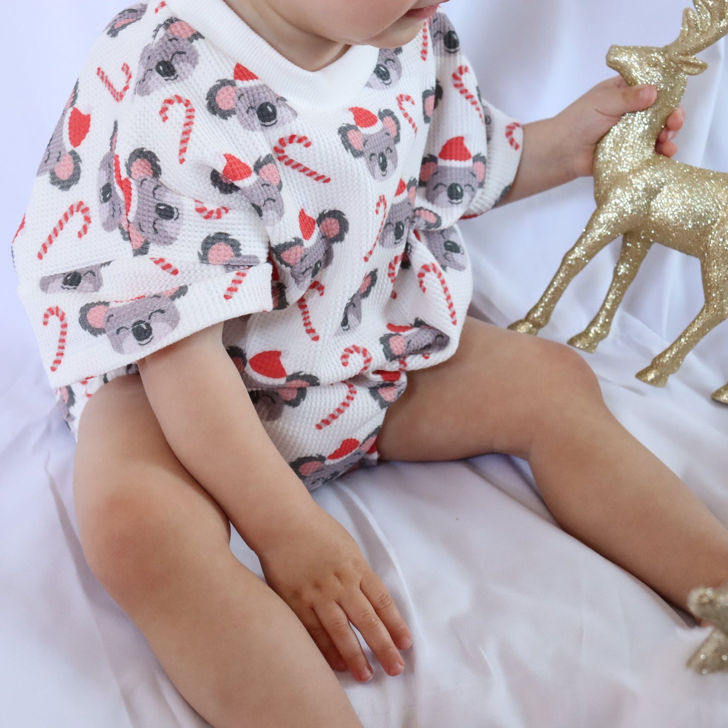 KOZY KOALA CHRISTMAS I BUBBLE ROMPER