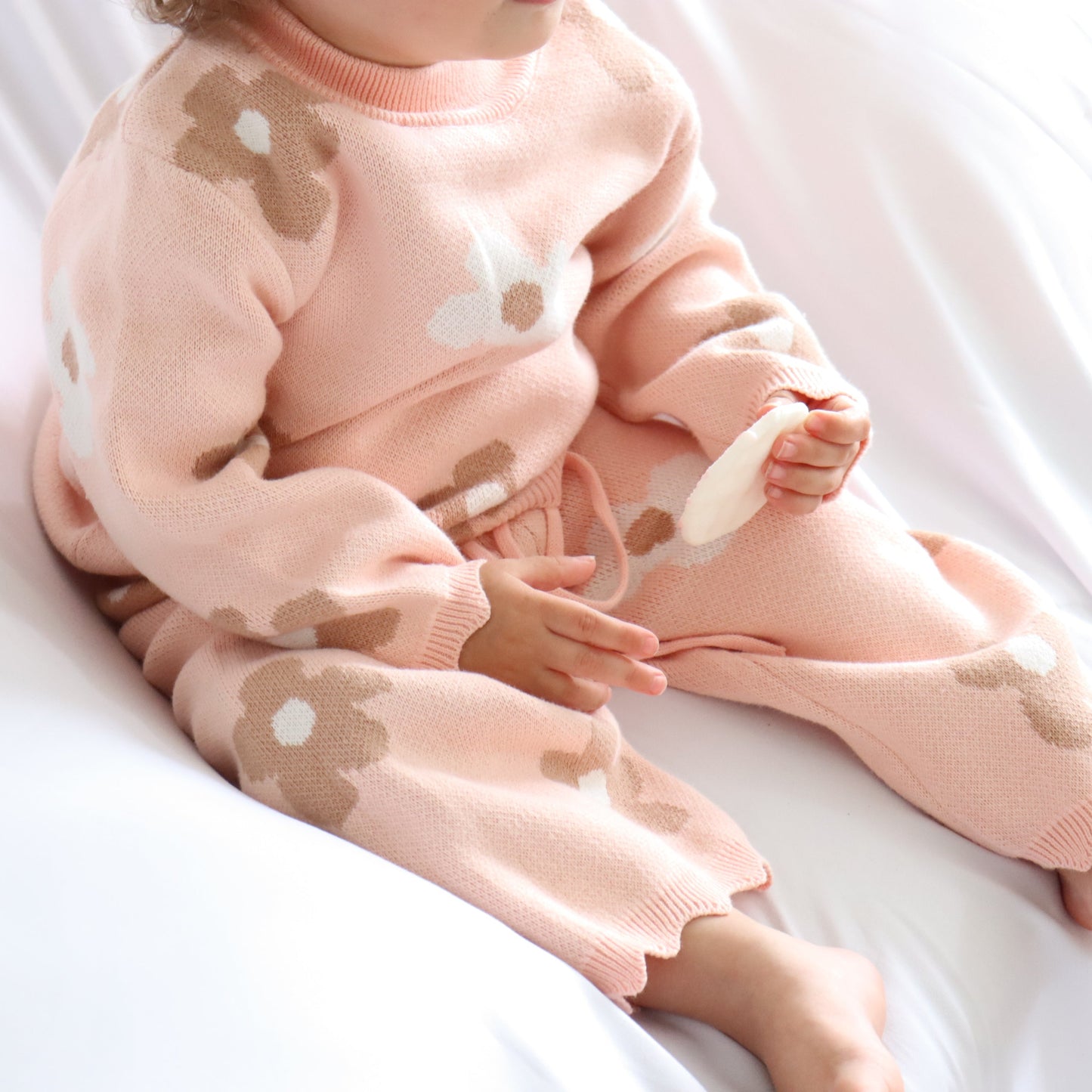 PEACH BLOSSOM I KNIT SET