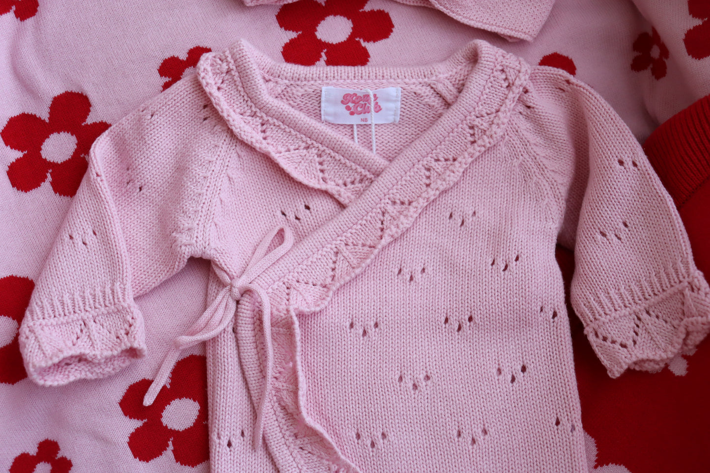 BLUSH PINK I CLASSIC WRAP ROMPER