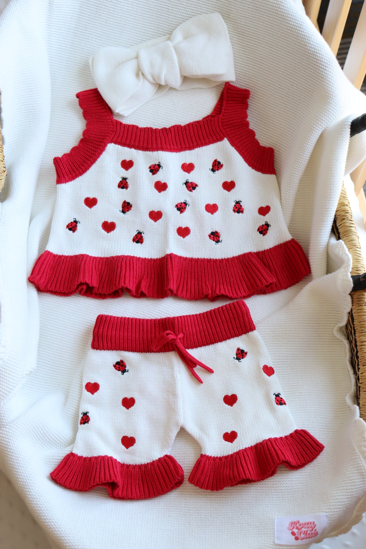 LOVE BUG SUMMER KNIT SET